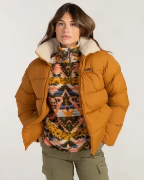 Adventure Division January Puffa Jacket in Inca Gold