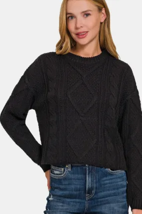 Alara Sweater with Side Slits