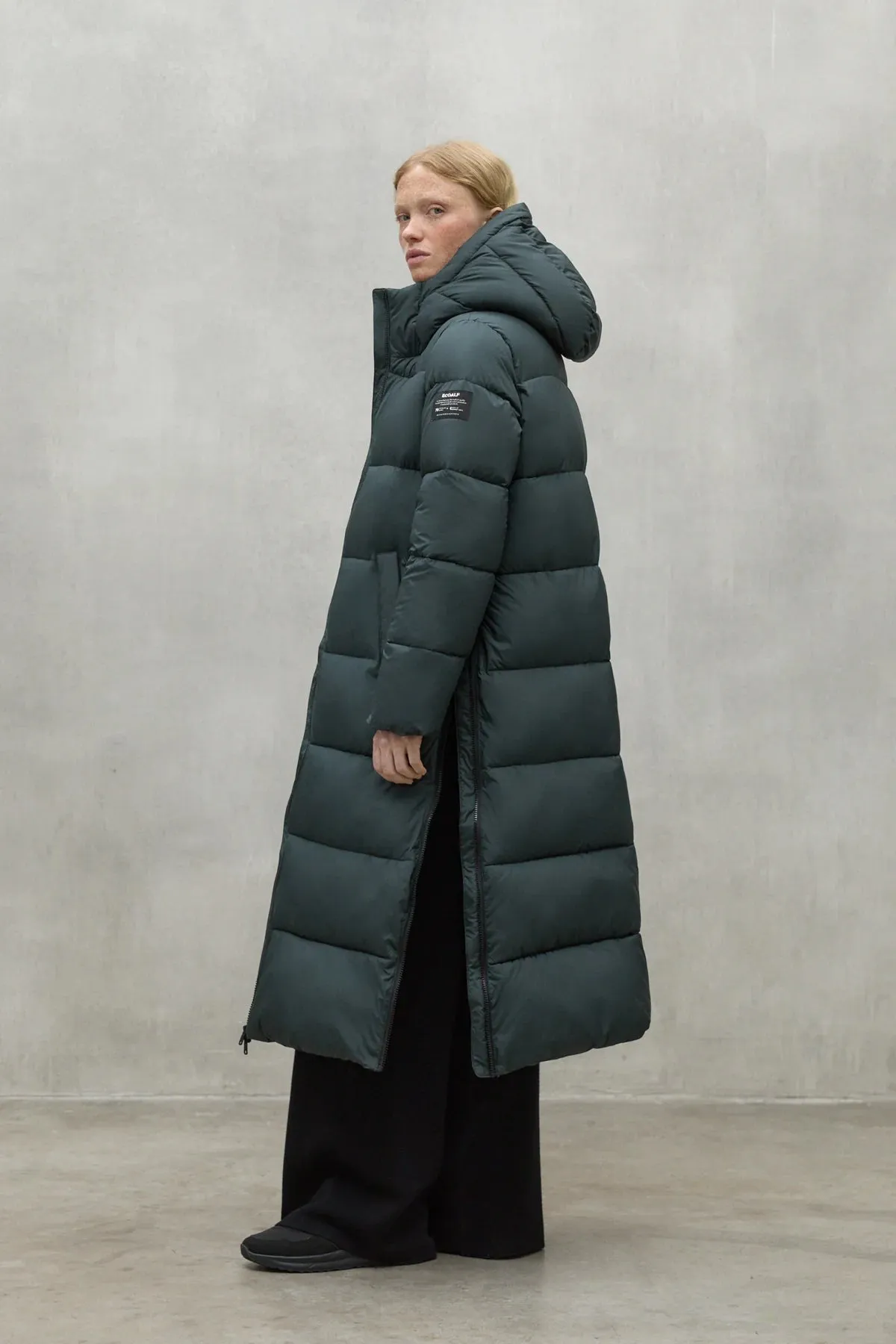 Binaia Woodland Green Puffer Coat