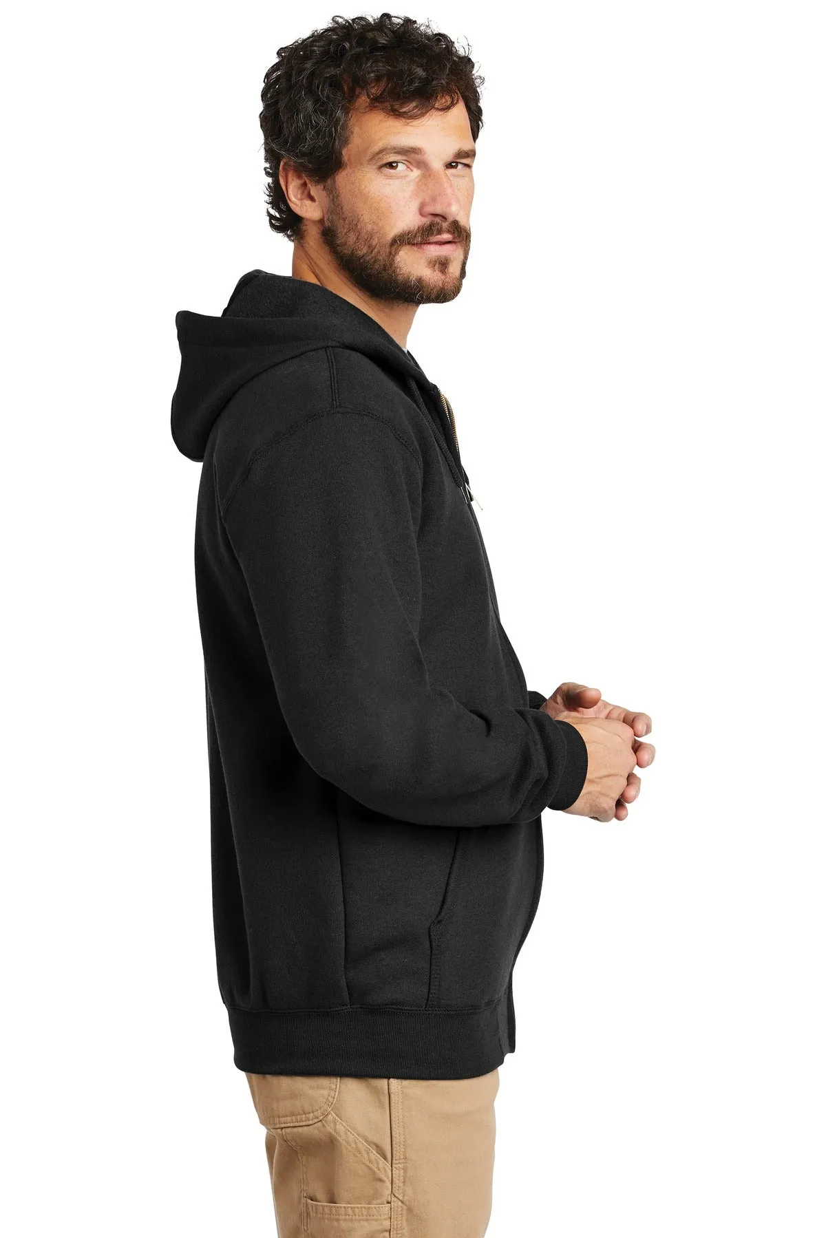 Carhartt ® Midweight Hooded Zip-Front Sweatshirt. CTK122