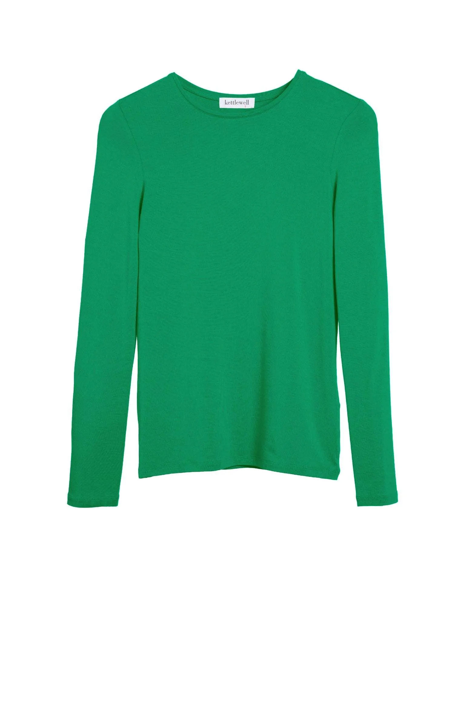 Kettlewell Silky Crew Neck -  Viridian Green (Wi)