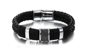 Men's Classic Leather Bracelets for Men Men's Bracelet for Everyday Wear