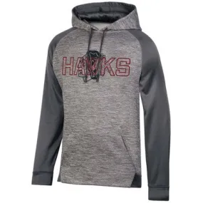 New - NHL Chicago Blackhawks Men's Gray Performance Hooded Sweatshirt - S