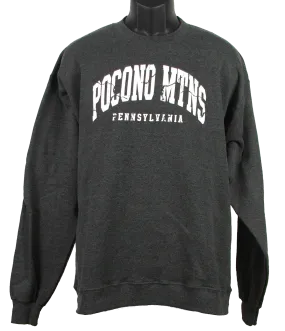 Pocono Mountains Simple Design Crewneck Sweatshirt