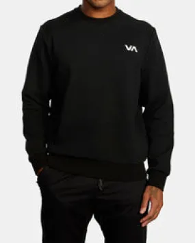 RVCA Tech Crewneck Workout Sweatshirt - Black