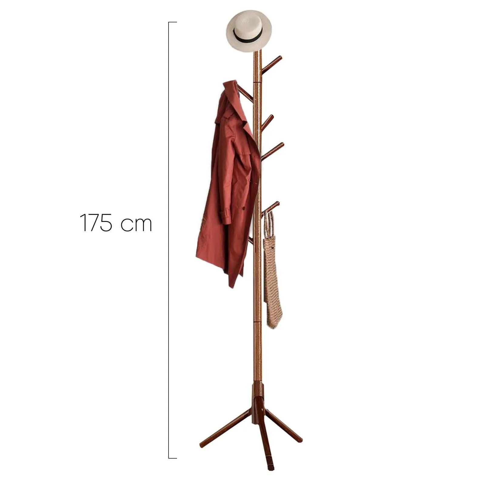 SG Traders™ Wooden Coat Stand