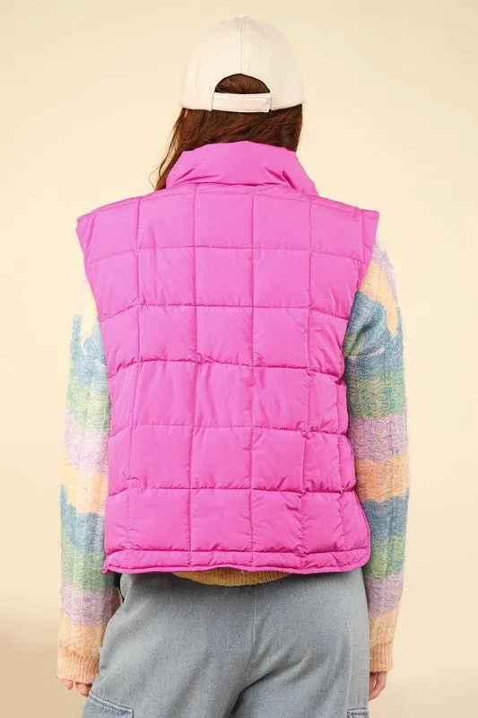 VER110 - CURVY PUFFER VEST